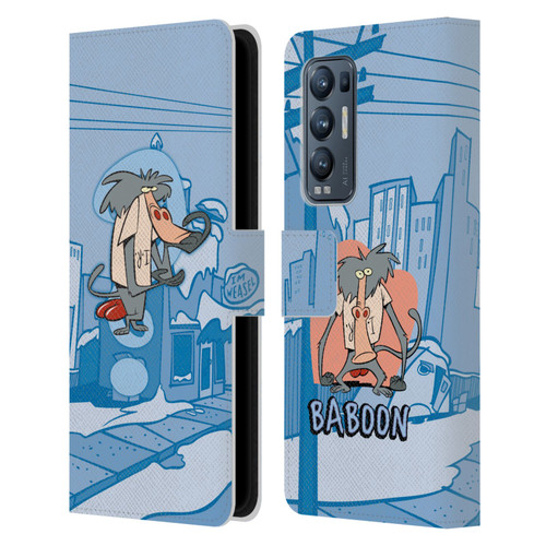 I Am Weasel. Graphics What Is It I.R Leather Book Wallet Case Cover For OPPO Find X3 Neo / Reno5 Pro+ 5G