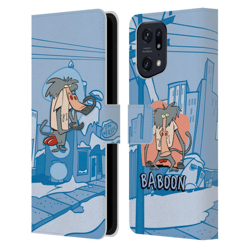 I Am Weasel. Graphics What Is It I.R Leather Book Wallet Case Cover For OPPO Find X5