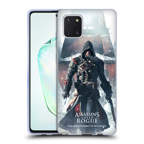 Assassin's Creed Rogue Key Art Shay Cormac Ship Soft Gel Case for Samsung Galaxy Note10 Lite