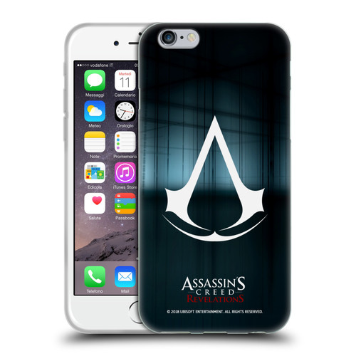 Assassin's Creed Revelations Logo Animus Black Room Soft Gel Case for Apple iPhone 6 / iPhone 6s