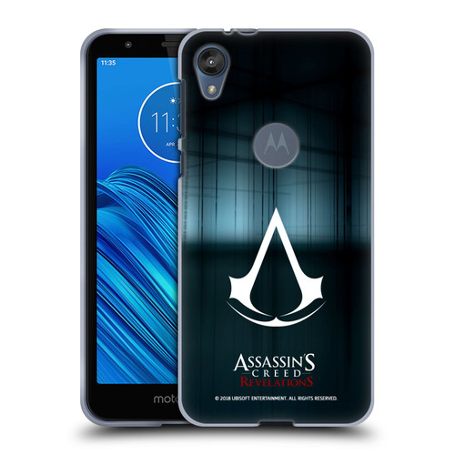 Assassin's Creed Revelations Logo Animus Black Room Soft Gel Case for Motorola Moto E6
