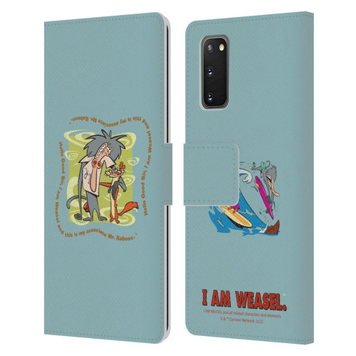 I Am Weasel. Graphics Hello Good Sir Leather Book Wallet Case Cover For Samsung Galaxy S20 / S20 5G