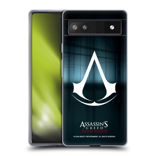 Assassin's Creed Revelations Logo Animus Black Room Soft Gel Case for Google Pixel 6a