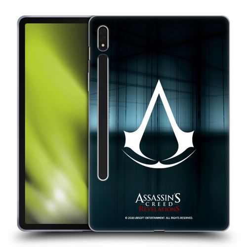 Assassin's Creed Revelations Logo Animus Black Room Soft Gel Case for Samsung Galaxy Tab S8