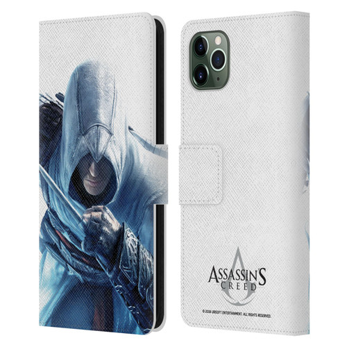 Assassin's Creed Key Art Altaïr Hidden Blade Leather Book Wallet Case Cover For Apple iPhone 11 Pro Max