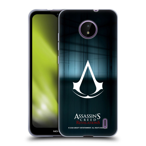 Assassin's Creed Revelations Logo Animus Black Room Soft Gel Case for Nokia C10 / C20