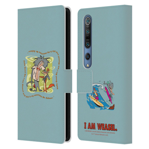 I Am Weasel. Graphics Hello Good Sir Leather Book Wallet Case Cover For Xiaomi Mi 10 5G / Mi 10 Pro 5G