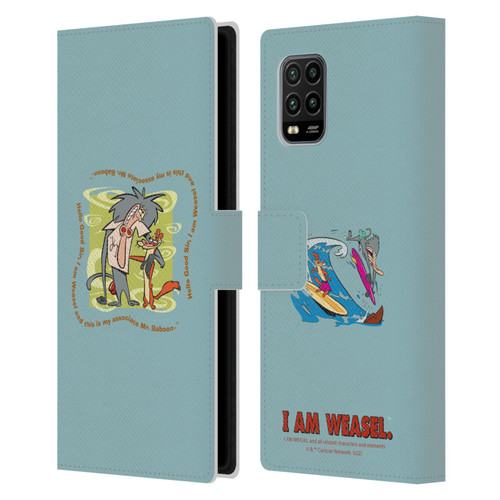 I Am Weasel. Graphics Hello Good Sir Leather Book Wallet Case Cover For Xiaomi Mi 10 Lite 5G