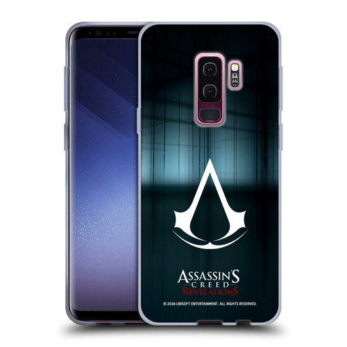 Assassin's Creed Revelations Logo Animus Black Room Soft Gel Case for Samsung Galaxy S9+ / S9 Plus