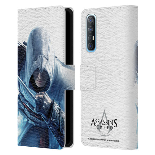 Assassin's Creed Key Art Altaïr Hidden Blade Leather Book Wallet Case Cover For OPPO Find X2 Neo 5G