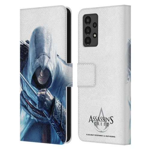 Assassin's Creed Key Art Altaïr Hidden Blade Leather Book Wallet Case Cover For Samsung Galaxy A13 (2022)