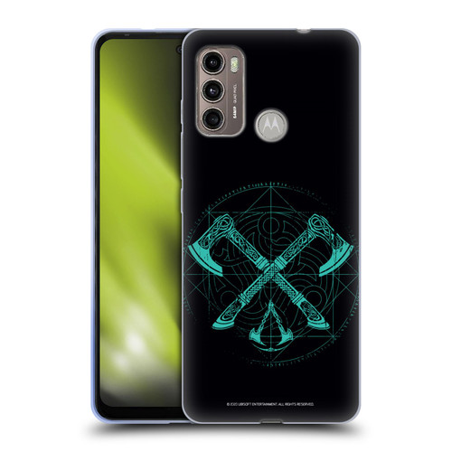 Assassin's Creed Valhalla Compositions Dual Axes Soft Gel Case for Motorola Moto G60 / Moto G40 Fusion