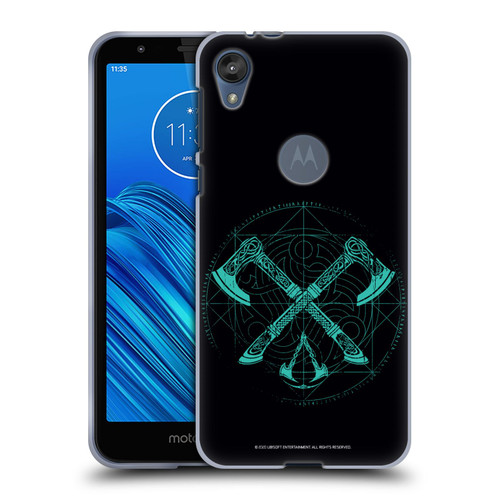 Assassin's Creed Valhalla Compositions Dual Axes Soft Gel Case for Motorola Moto E6