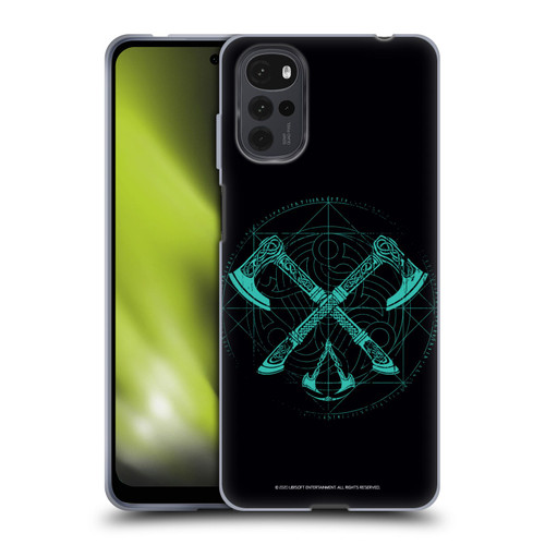 Assassin's Creed Valhalla Compositions Dual Axes Soft Gel Case for Motorola Moto G22
