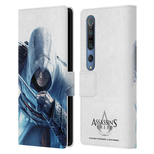 Assassin's Creed Key Art Altaïr Hidden Blade Leather Book Wallet Case Cover For Xiaomi Mi 10 5G / Mi 10 Pro 5G