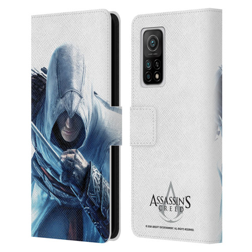 Assassin's Creed Key Art Altaïr Hidden Blade Leather Book Wallet Case Cover For Xiaomi Mi 10T 5G