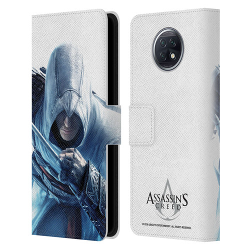 Assassin's Creed Key Art Altaïr Hidden Blade Leather Book Wallet Case Cover For Xiaomi Redmi Note 9T 5G