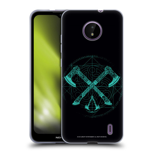 Assassin's Creed Valhalla Compositions Dual Axes Soft Gel Case for Nokia C10 / C20