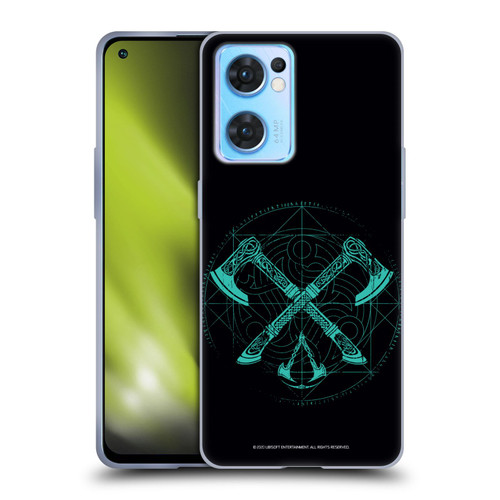 Assassin's Creed Valhalla Compositions Dual Axes Soft Gel Case for OPPO Reno7 5G / Find X5 Lite