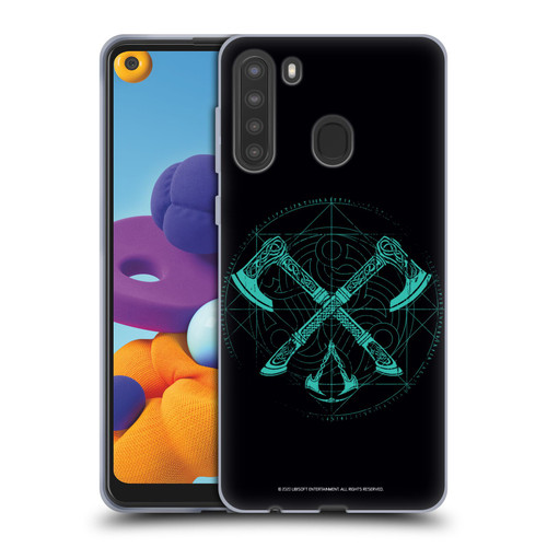 Assassin's Creed Valhalla Compositions Dual Axes Soft Gel Case for Samsung Galaxy A21 (2020)