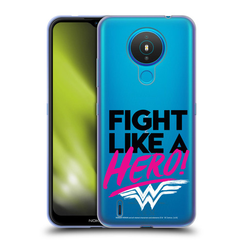 Wonder Woman DC Comics Graphic Arts Hero Soft Gel Case for Nokia 1.4