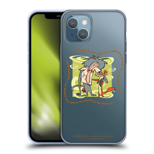 I Am Weasel. Graphics Hello Good Sir Soft Gel Case for Apple iPhone 13