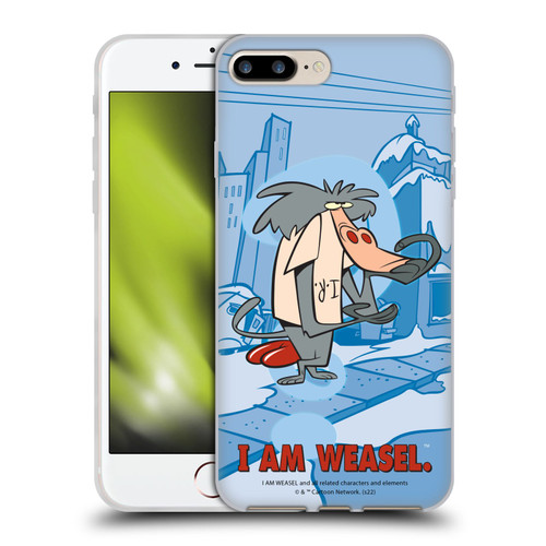I Am Weasel. Graphics What Is It I.R Soft Gel Case for Apple iPhone 7 Plus / iPhone 8 Plus