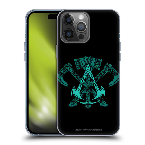 Assassin's Creed Valhalla Symbols And Patterns ACV Weapons Soft Gel Case for Apple iPhone 14 Pro Max