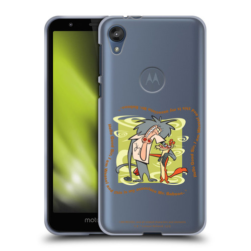 I Am Weasel. Graphics Hello Good Sir Soft Gel Case for Motorola Moto E6
