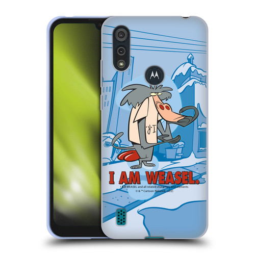 I Am Weasel. Graphics What Is It I.R Soft Gel Case for Motorola Moto E6s (2020)
