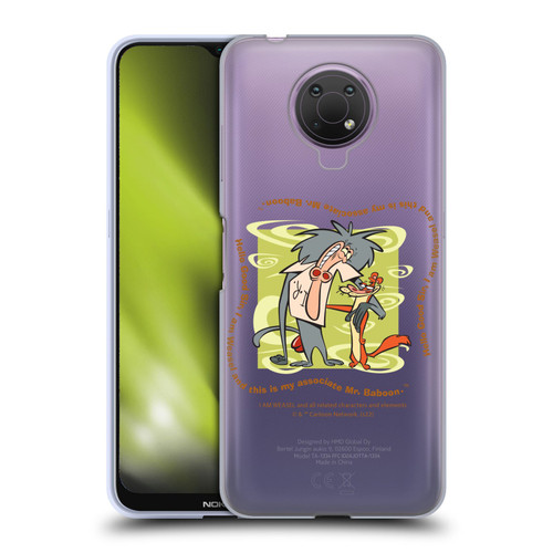 I Am Weasel. Graphics Hello Good Sir Soft Gel Case for Nokia G10