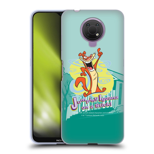 I Am Weasel. Graphics Jumping Iguana On A Stick Soft Gel Case for Nokia G10