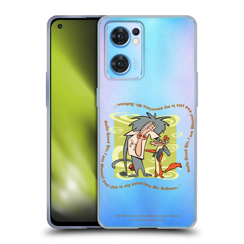 I Am Weasel. Graphics Hello Good Sir Soft Gel Case for OPPO Reno7 5G / Find X5 Lite
