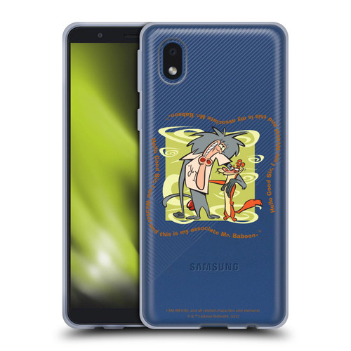 I Am Weasel. Graphics Hello Good Sir Soft Gel Case for Samsung Galaxy A01 Core (2020)