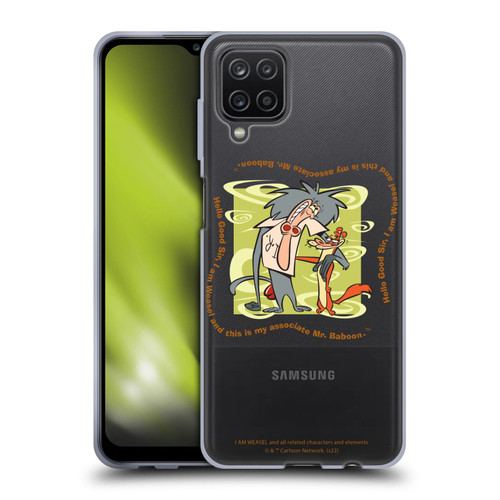 I Am Weasel. Graphics Hello Good Sir Soft Gel Case for Samsung Galaxy A12 (2020)
