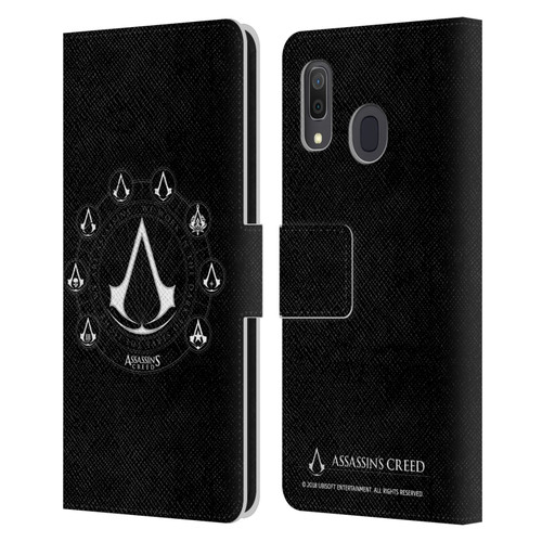 Assassin's Creed Legacy Logo Crests Leather Book Wallet Case Cover For Samsung Galaxy A33 5G (2022)