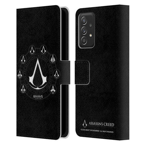 Assassin's Creed Legacy Logo Crests Leather Book Wallet Case Cover For Samsung Galaxy A52 / A52s / 5G (2021)