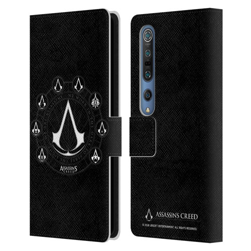 Assassin's Creed Legacy Logo Crests Leather Book Wallet Case Cover For Xiaomi Mi 10 5G / Mi 10 Pro 5G