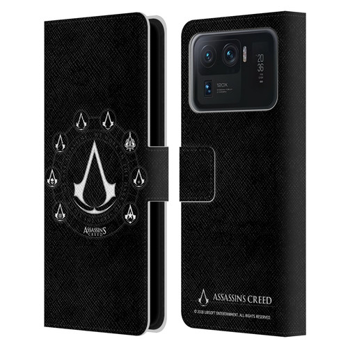 Assassin's Creed Legacy Logo Crests Leather Book Wallet Case Cover For Xiaomi Mi 11 Ultra
