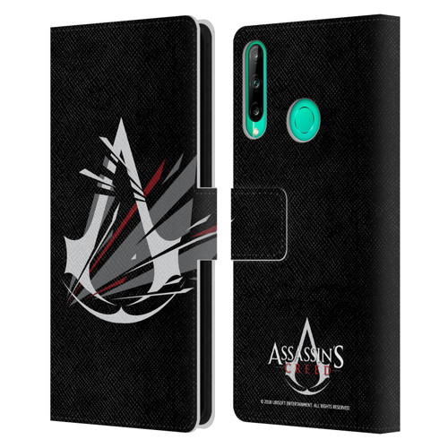 Assassin's Creed Logo Shattered Leather Book Wallet Case Cover For Huawei P40 lite E