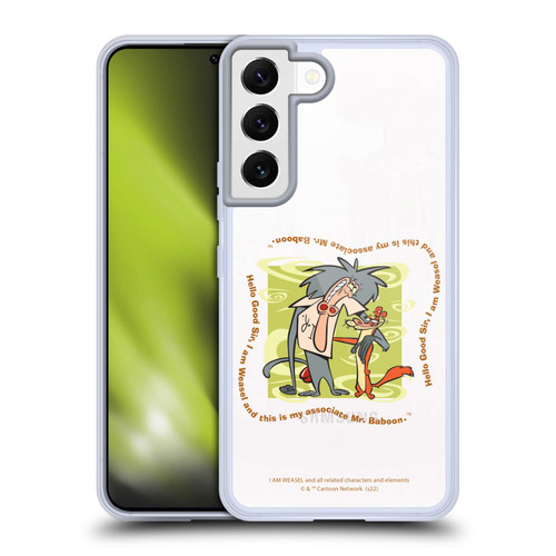 I Am Weasel. Graphics Hello Good Sir Soft Gel Case for Samsung Galaxy S22 5G