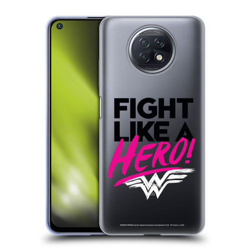 Wonder Woman DC Comics Graphic Arts Hero Soft Gel Case for Xiaomi Redmi Note 9T 5G