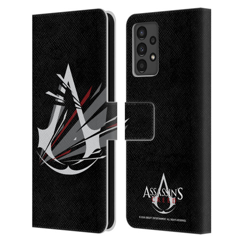 Assassin's Creed Logo Shattered Leather Book Wallet Case Cover For Samsung Galaxy A13 (2022)