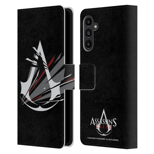 Assassin's Creed Logo Shattered Leather Book Wallet Case Cover For Samsung Galaxy A13 5G (2021)