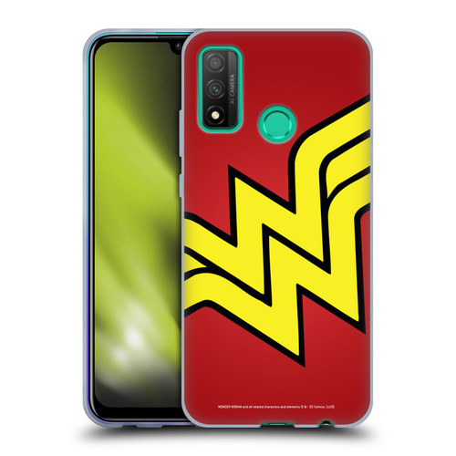 Wonder Woman DC Comics Logos Oversized Soft Gel Case for Huawei P Smart (2020)