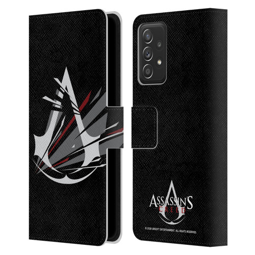 Assassin's Creed Logo Shattered Leather Book Wallet Case Cover For Samsung Galaxy A52 / A52s / 5G (2021)