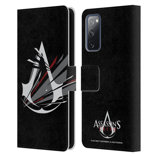 Assassin's Creed Logo Shattered Leather Book Wallet Case Cover For Samsung Galaxy S20 FE / 5G