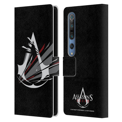 Assassin's Creed Logo Shattered Leather Book Wallet Case Cover For Xiaomi Mi 10 5G / Mi 10 Pro 5G