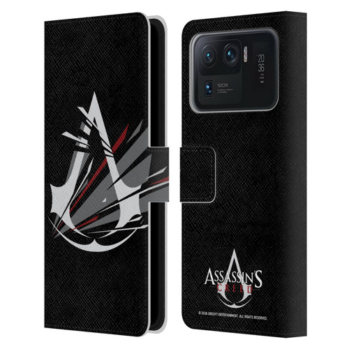 Assassin's Creed Logo Shattered Leather Book Wallet Case Cover For Xiaomi Mi 11 Ultra