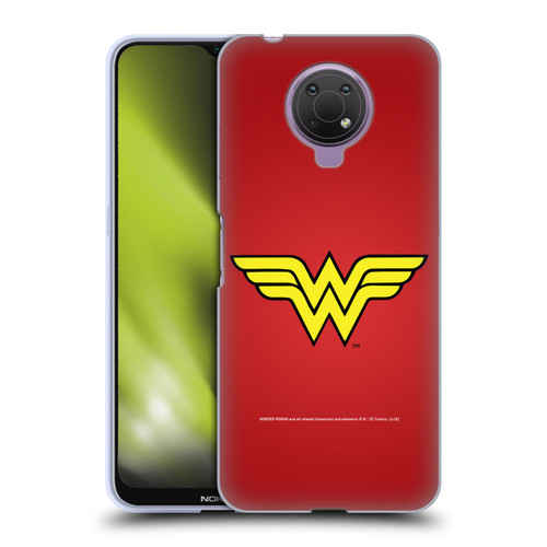 Wonder Woman DC Comics Logos Classic Soft Gel Case for Nokia G10